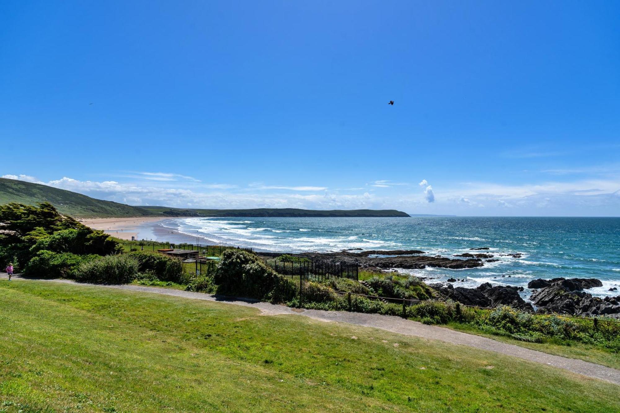 Finest Retreats - Ocean Lookout - Luxury Woolacombe Beach Apartment With Sea Views Exteriér fotografie